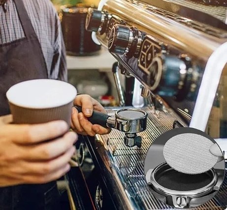 Sitko filtr do kolby ekspresu 51 mm puck diffuser delonghi