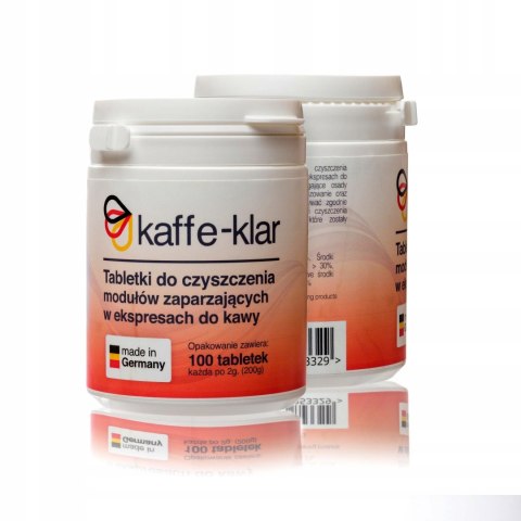 Tabletki do czyszczenia ekspresu 100szt UNIWERSALNE Kaffe-Klar